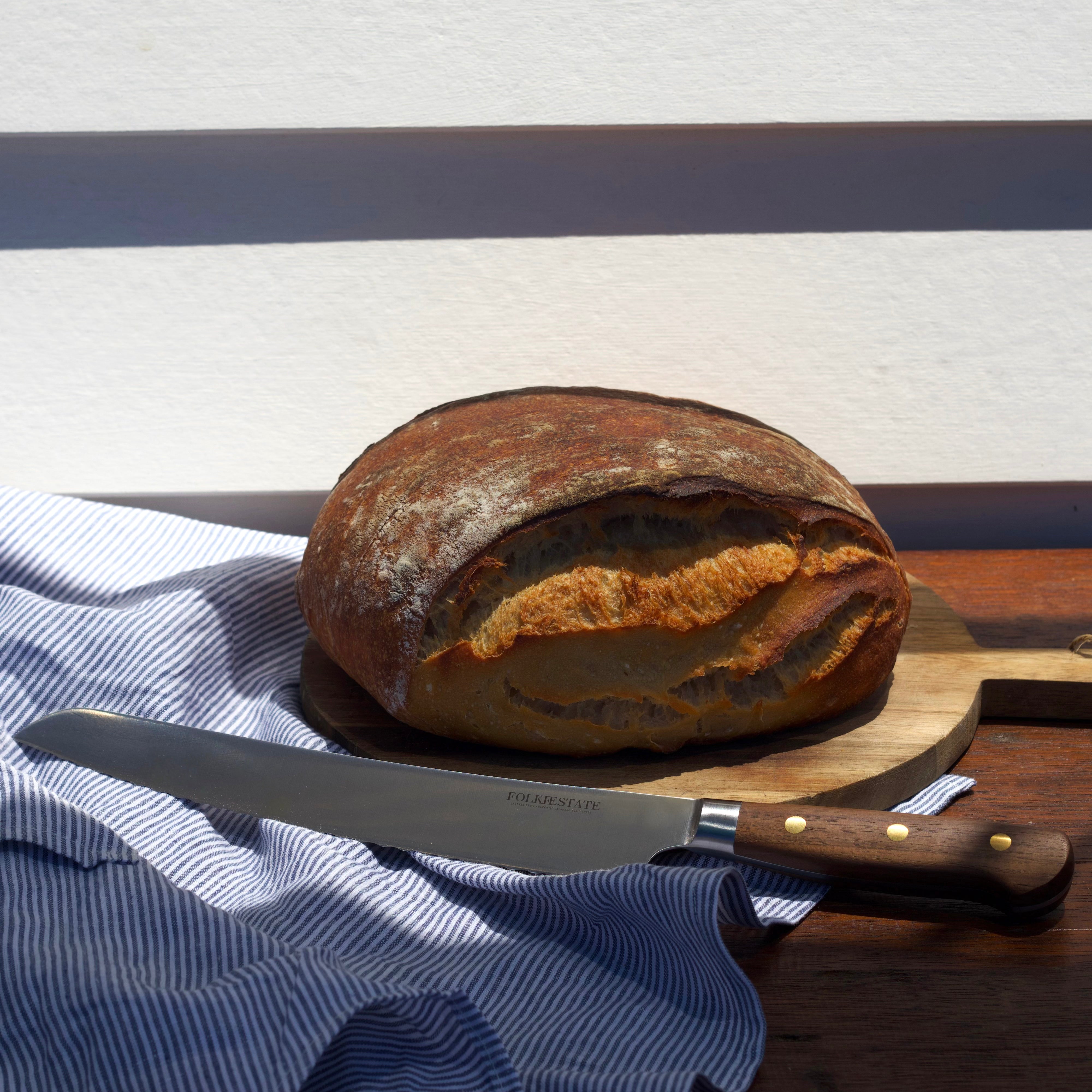 9" AUS10 Japanese Steel Bread Knife