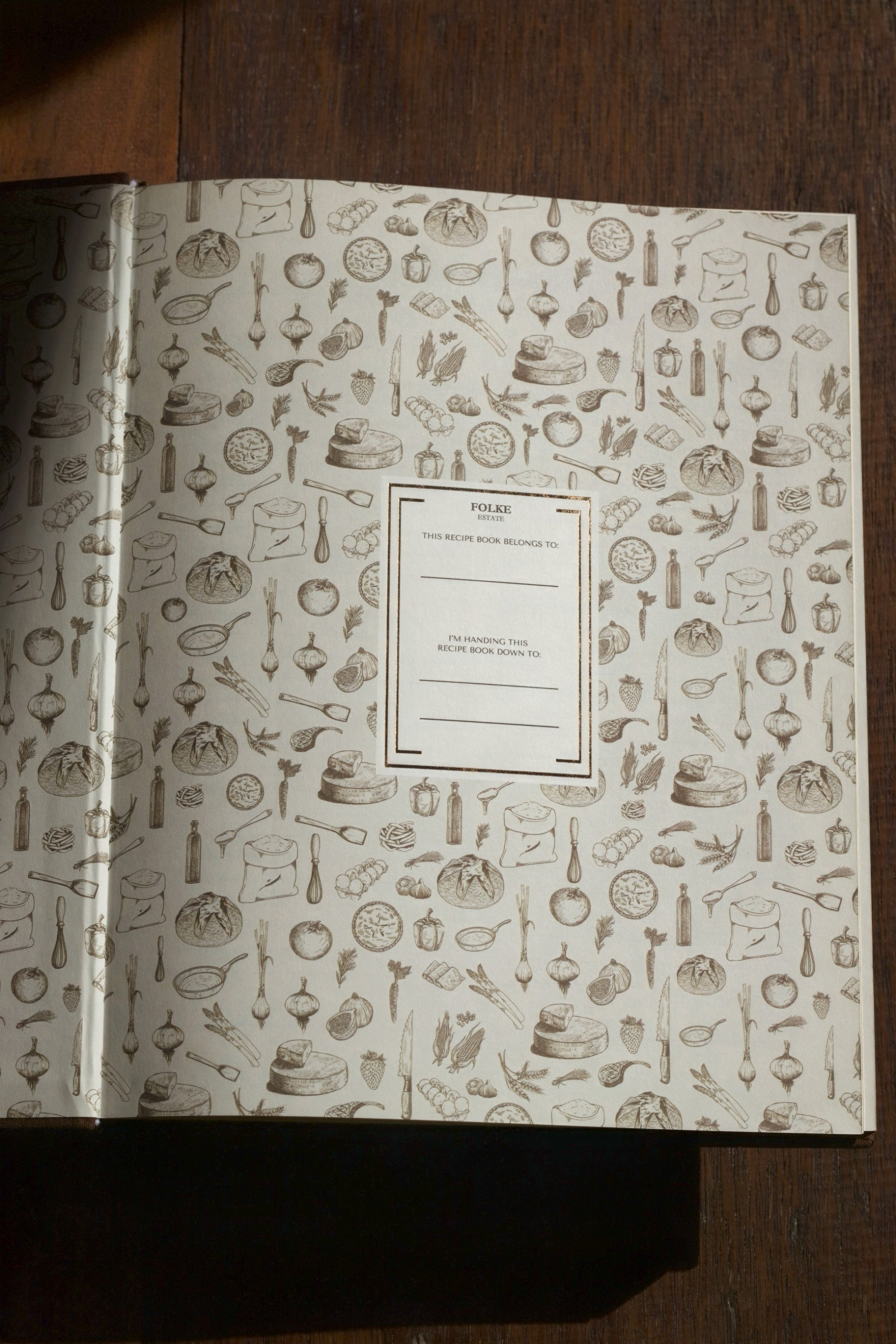 Heirloom recipe book
