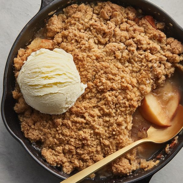 Cozy Pecan Apple Crumble - Folke Estate